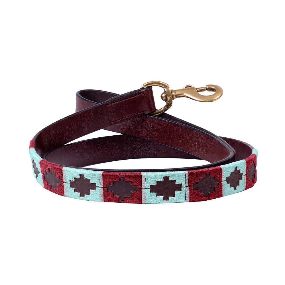 Benji & Flo Sublime Polo Leather Dog Lead - Nags Essentials