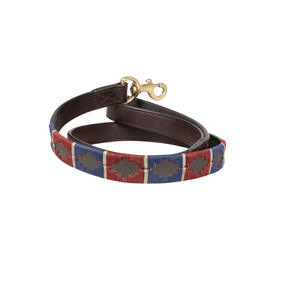 Benji & Flo Sublime Polo Leather Dog Lead - Nags Essentials