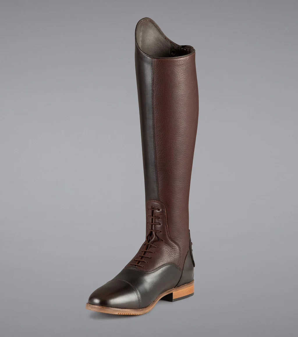 Premier Equine Bilancio Ladies Leather Field Tall Riding Boot - Brown