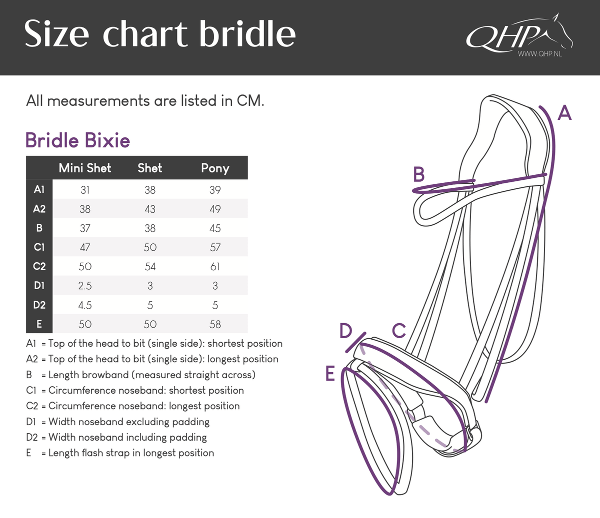 Bixie Mini Pony Bridle - Nags Essentials