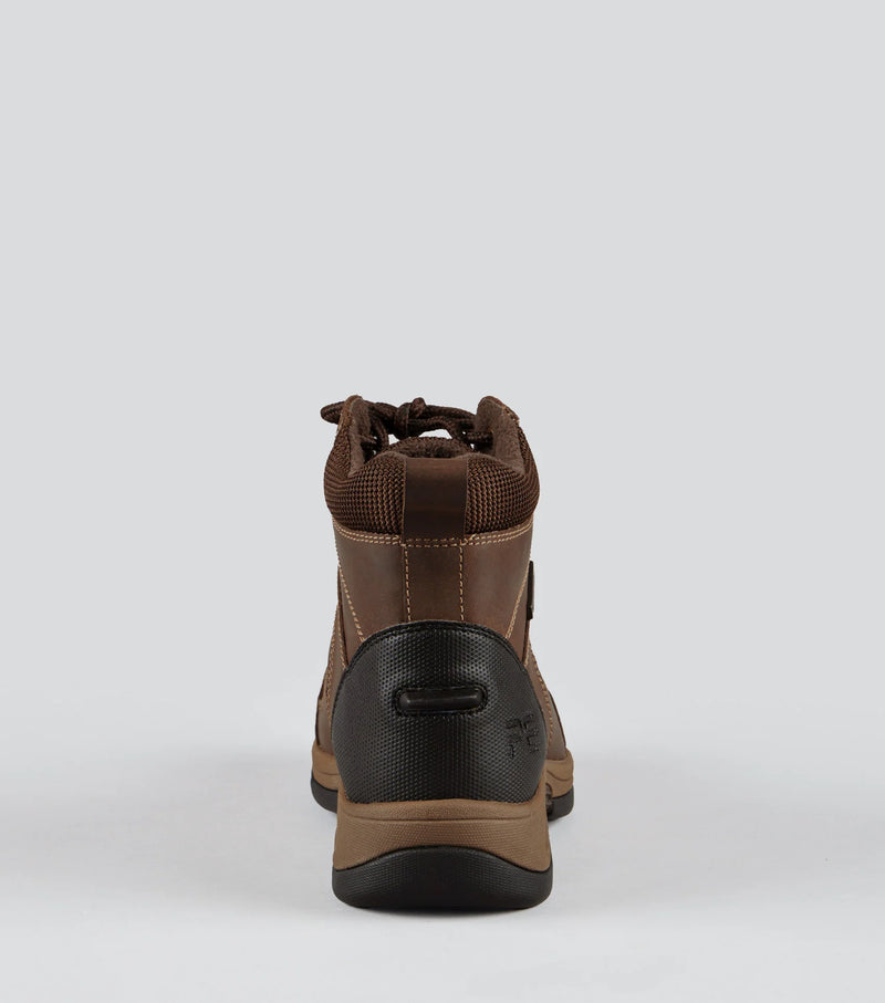 Premier Equine Borelli Waterproof Laced Boot - Brown