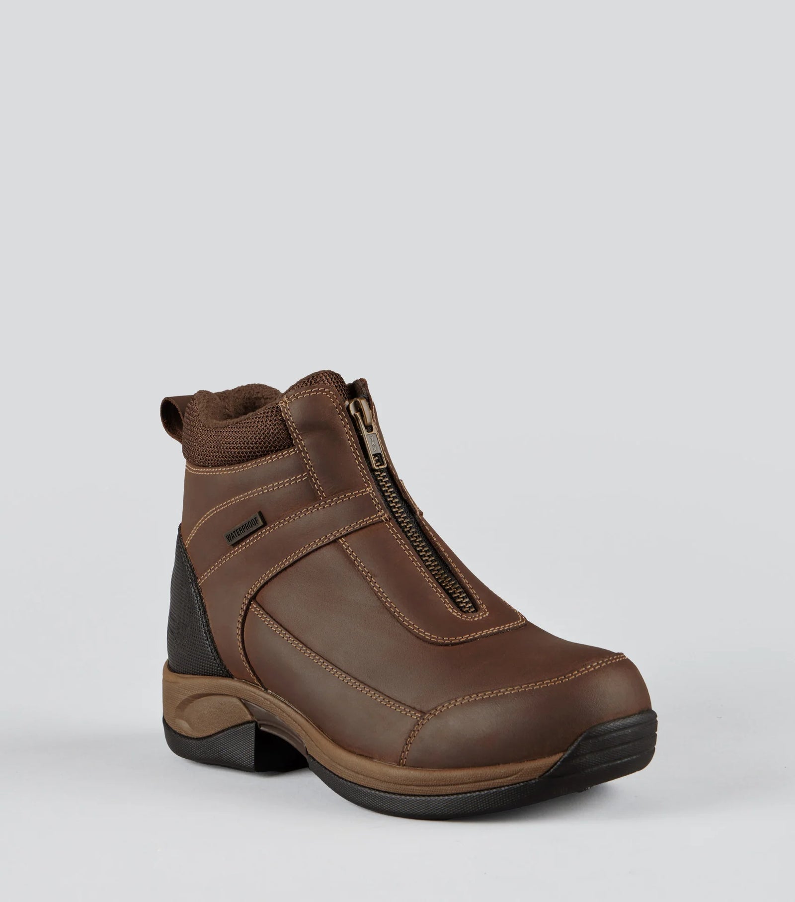 Premier Equine Borelli Waterproof Zipped Boot - Brown
