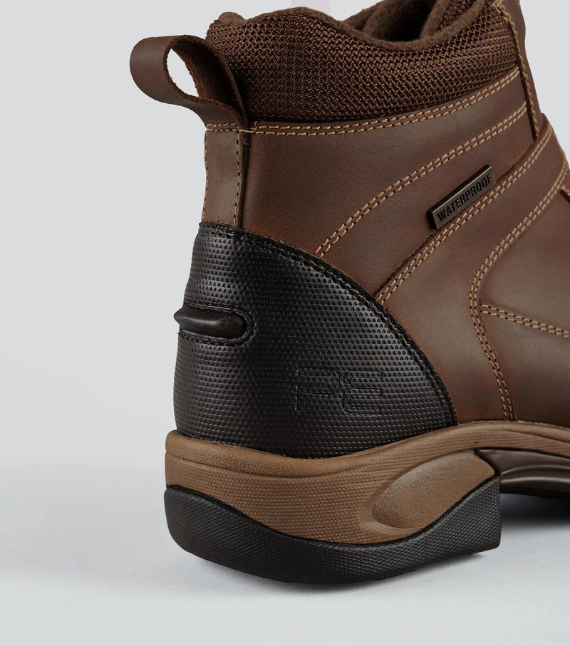 Premier Equine Borelli Waterproof Laced Boot - Brown
