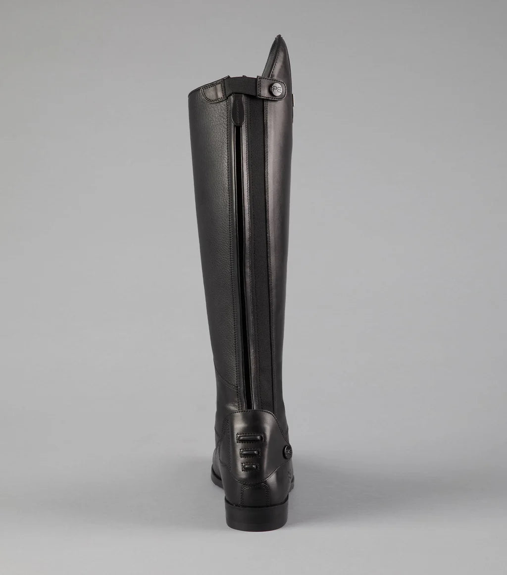 Premier Equine Botero Mens Tall Leather Field Boot - Black