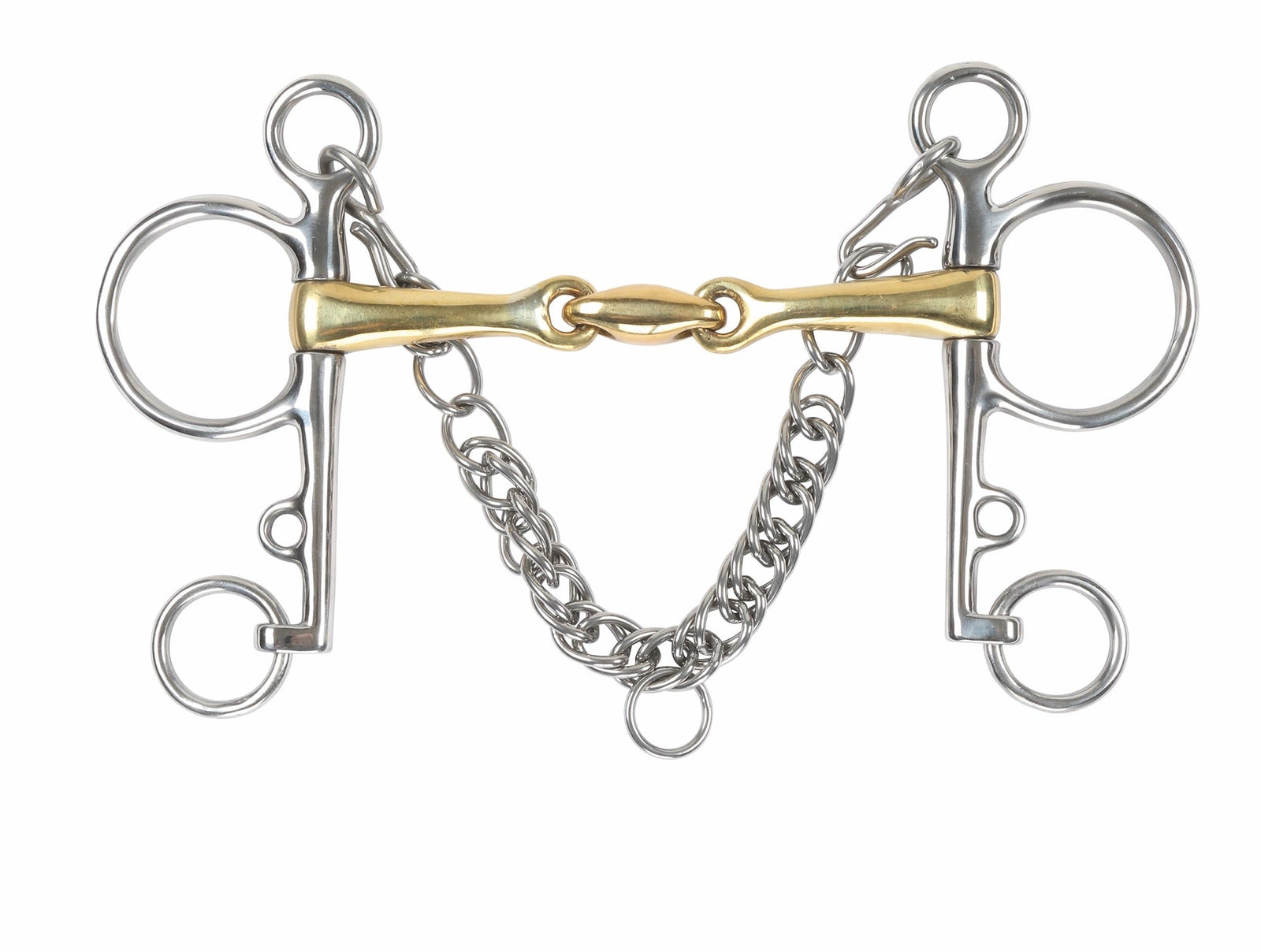 Brass Alloy Pelham with Lozenge - Nags Essentials