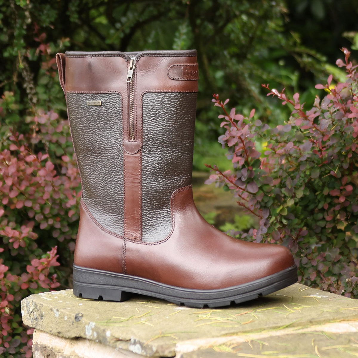 Brogini Abruzzo Mid - Calf Country Boots - Brown - Nags Essentials