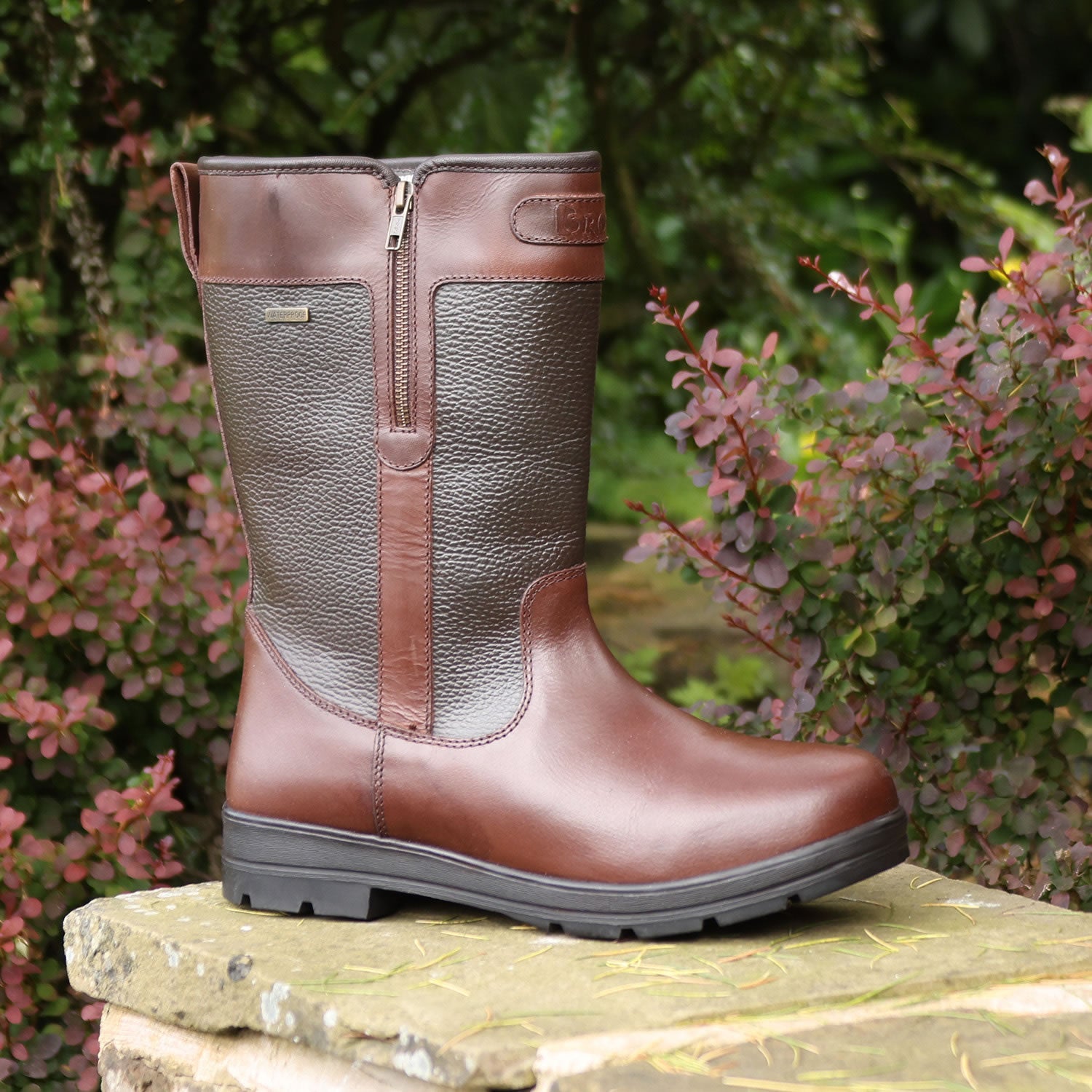 Brogini Abruzzo Mid - Calf Country Boots - Brown - Nags Essentials