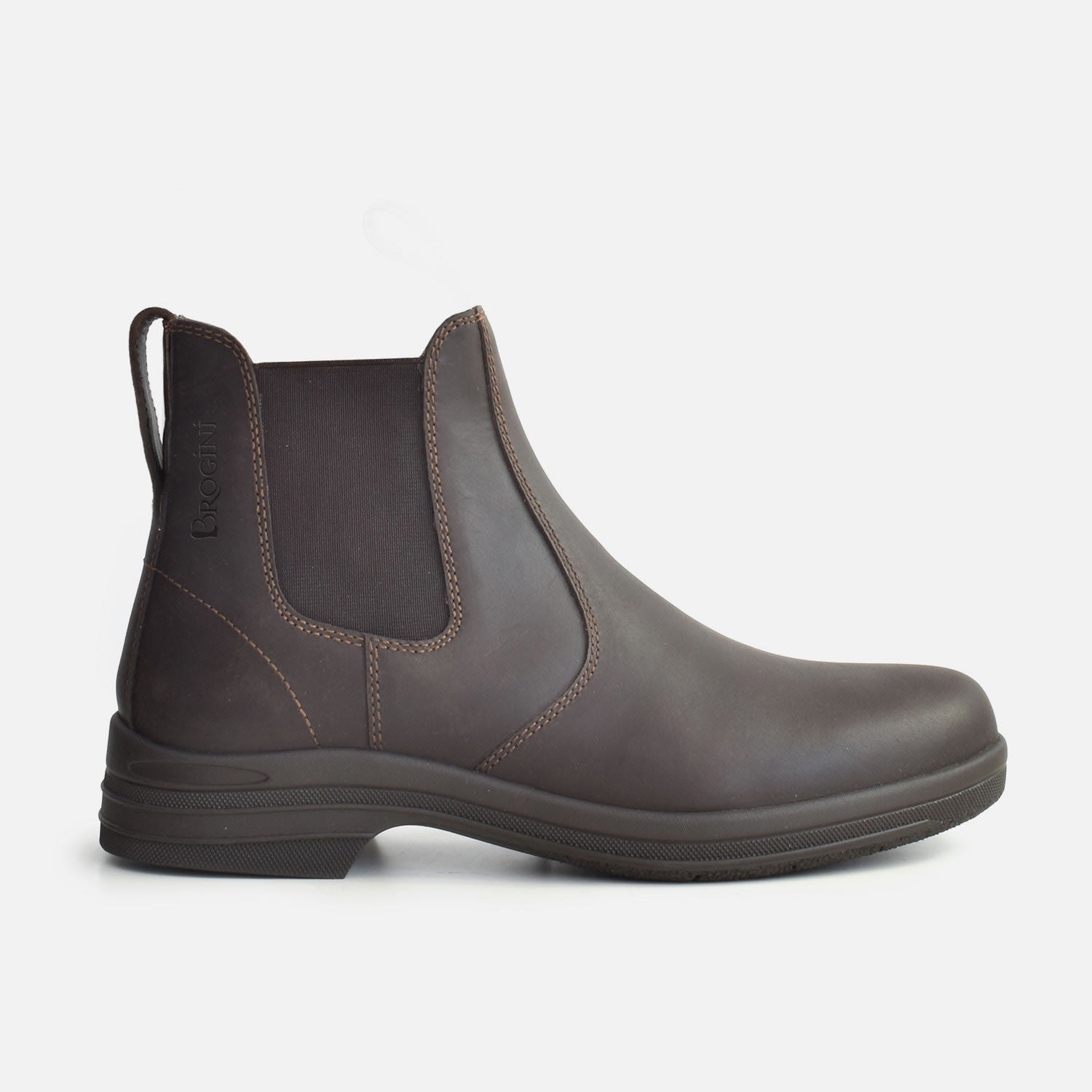 Brogini Kingham Unisex Oiled Pull - On Yard Boots - Brown - Nags Essentials