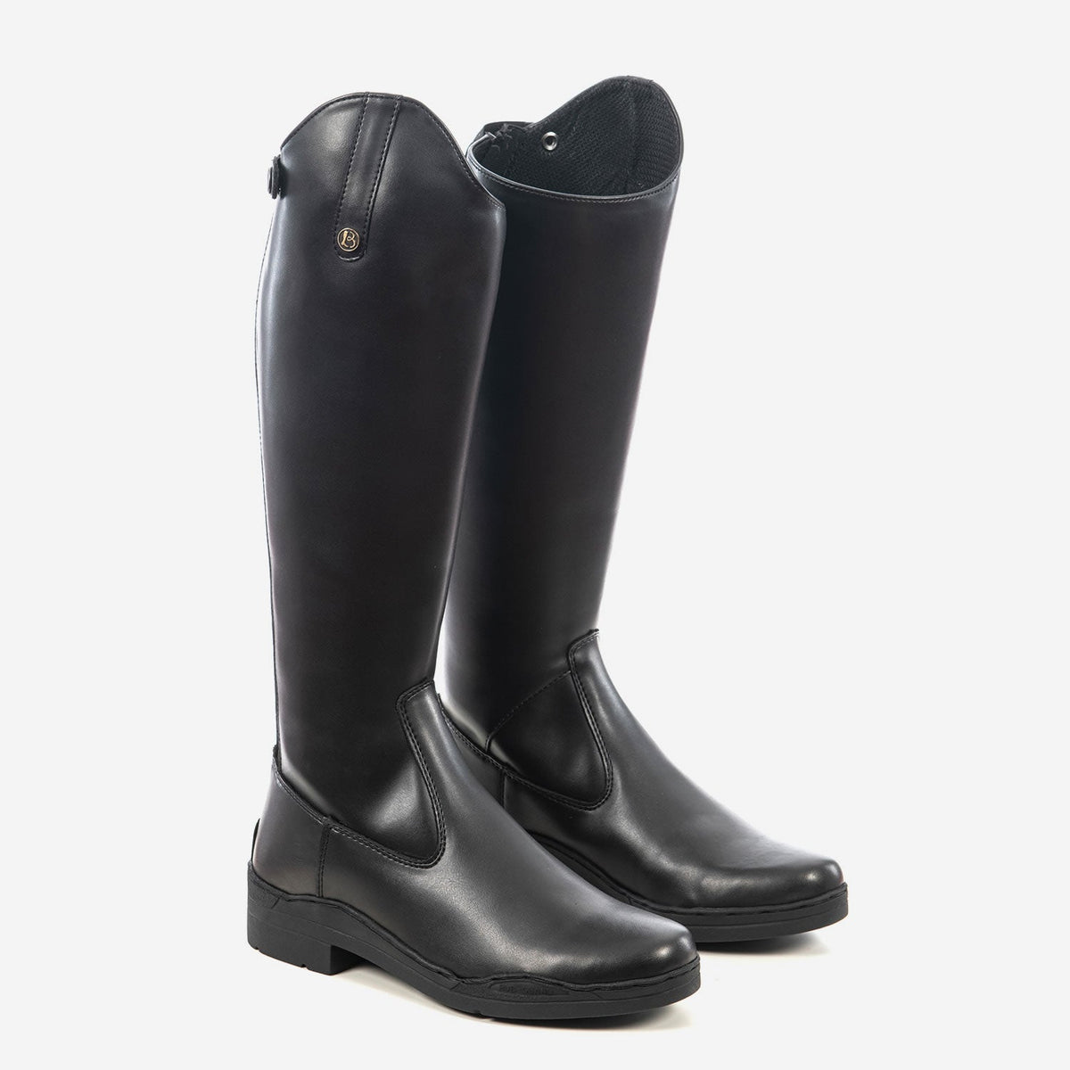 Brogini Modena Vegan Riding Boots - Black - Nags Essentials