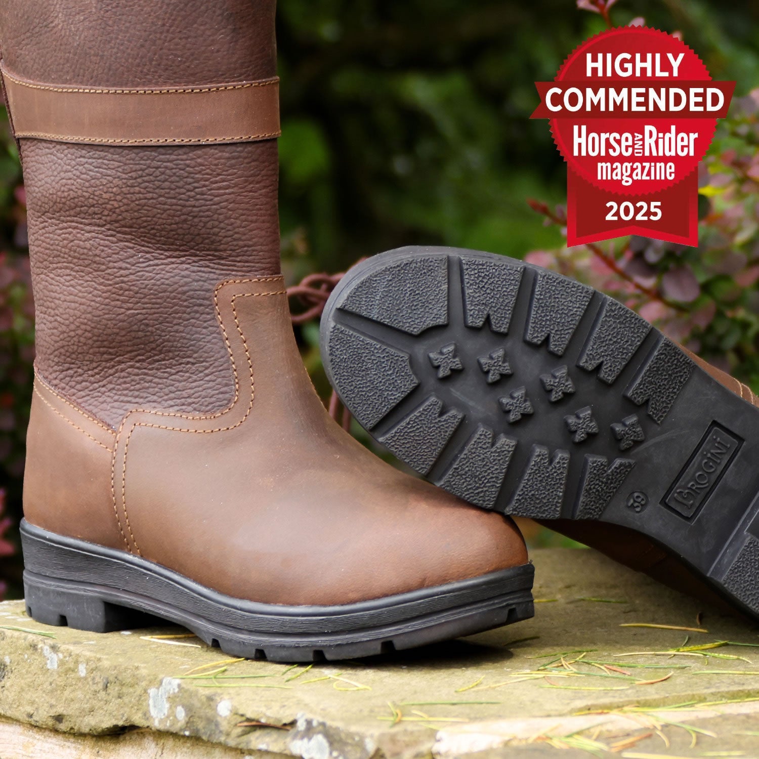 Brogini Pembroke Country Boots - Brown - Nags Essentials