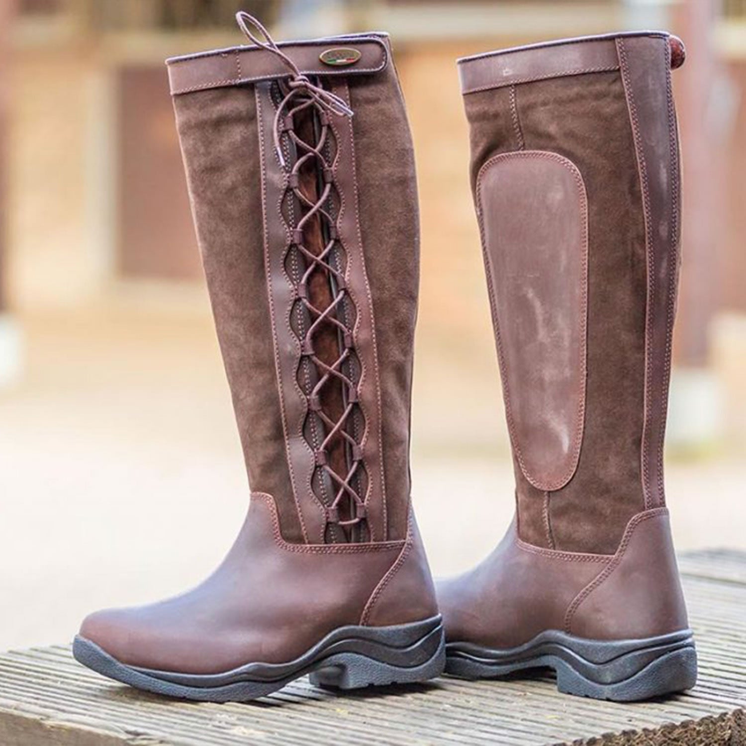 Brogini Winchester Lace - Up Country Boots - Brown - Nags Essentials