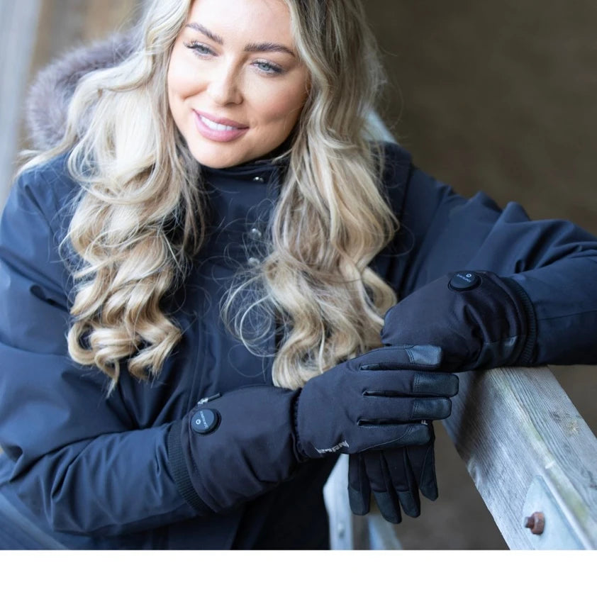 Inferno Waterproof Heated Riding Gloves (Inc. 2 X Batteries)