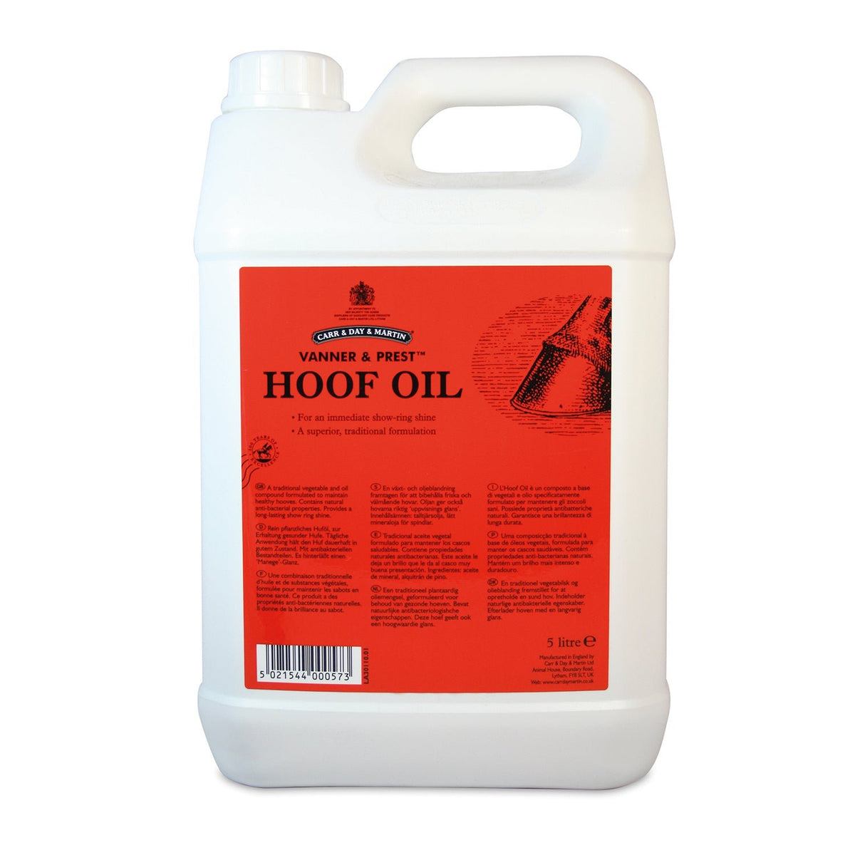 Carr & Day & Martin Vanner & Prest Hoof Oil - Nags Essentials