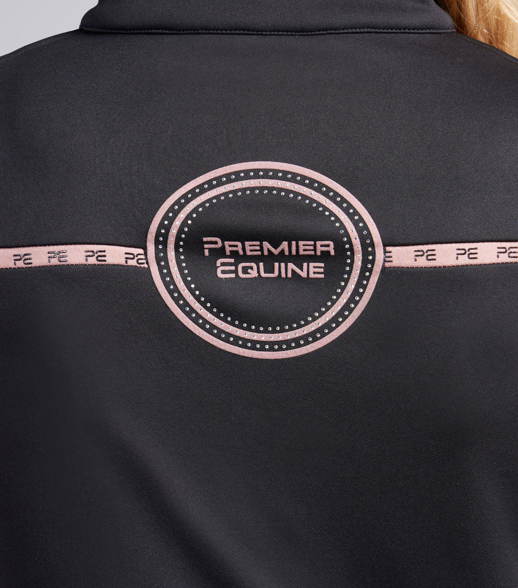 Premier Equine Catori Womens Softshell Jacket - Black