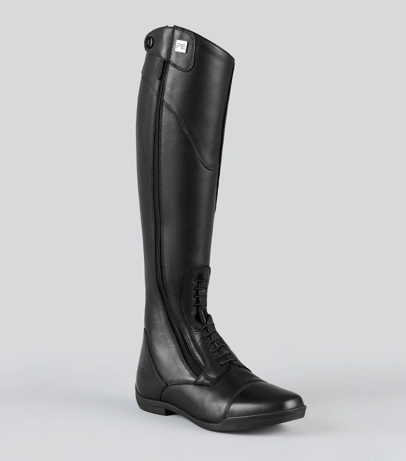 Premier Equine Cedo Ladies Leather Field Tall Riding Boot - Black