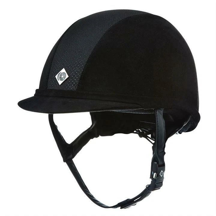 Charles Owen V8 Riding Helmet size - Black - Nags Essentials