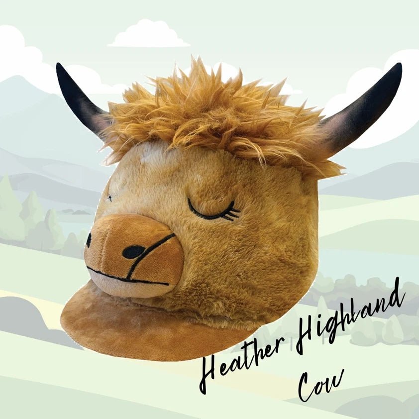 Childs Heather Highland Cow Hat Silk - Nags Essentials