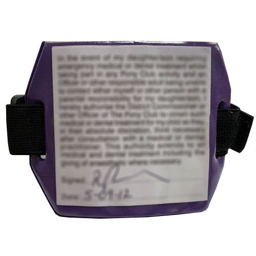 Childs PC Medical Armband - Purple - Nags Essentials