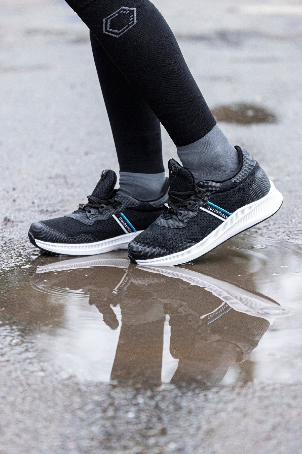 Coldstream Childs Walston C-Repel Waterproof Trainers Black - Nags Essentials