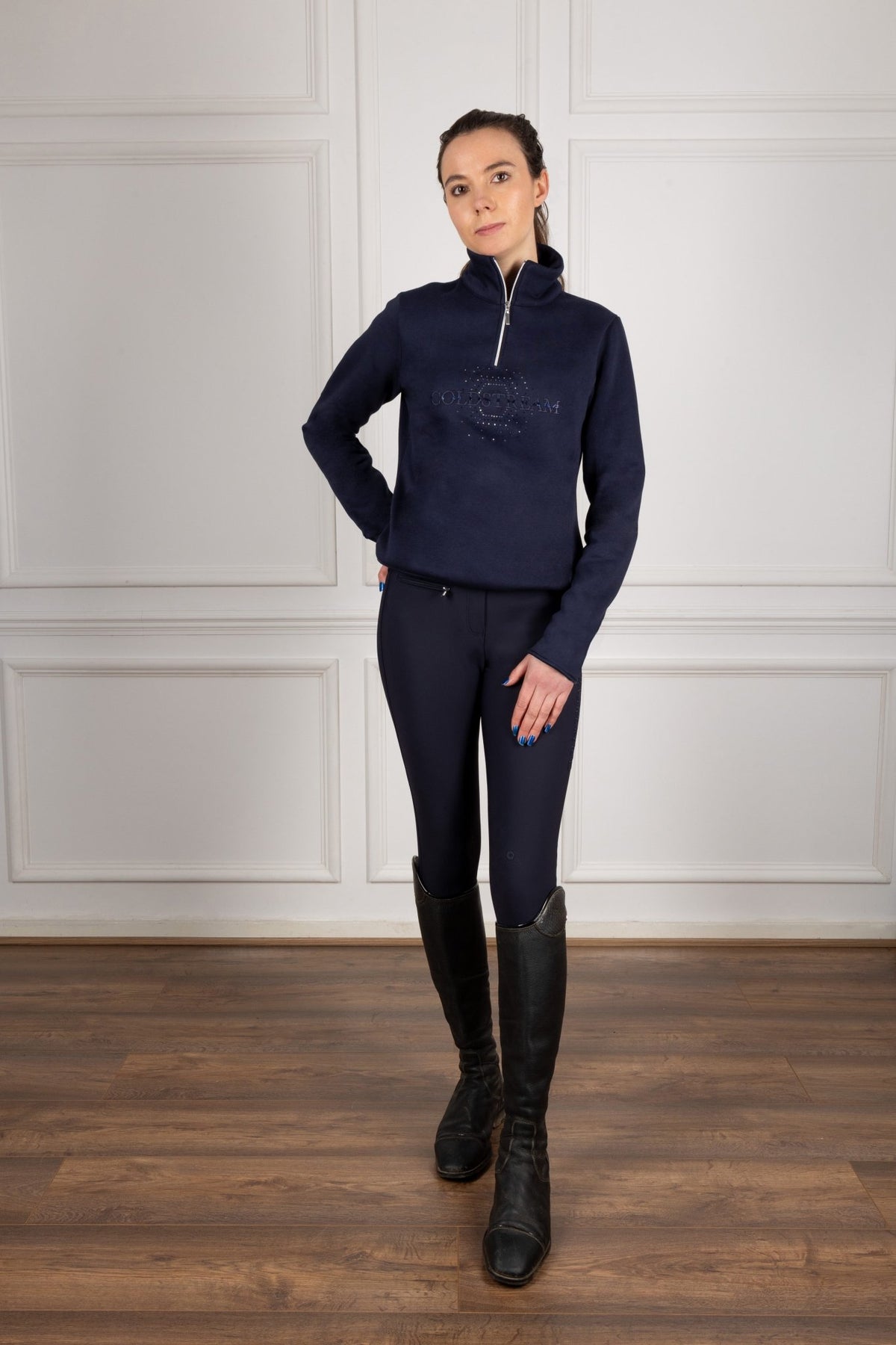 Coldstream Hamilton Sparkle Quarter Zip - Nags Essentials