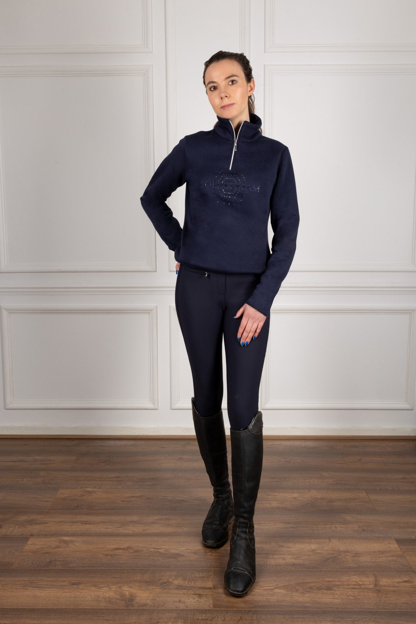 Coldstream Hamilton Sparkle Quarter Zip - Nags Essentials