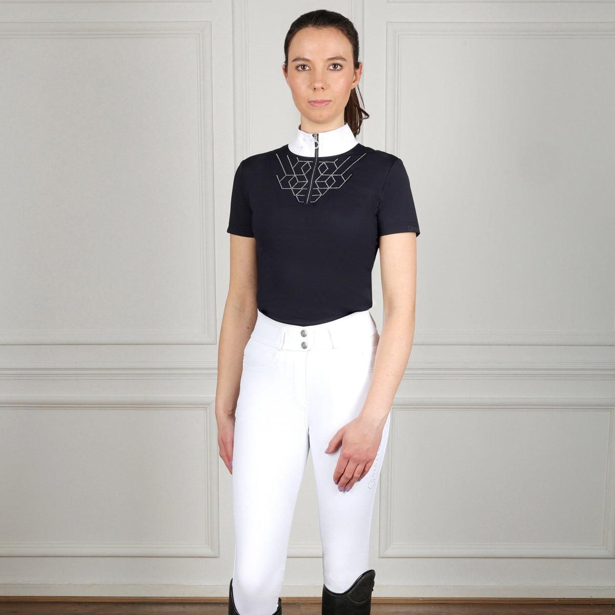 Coldstream Ledmore Diamante Show Shirt - Nags Essentials