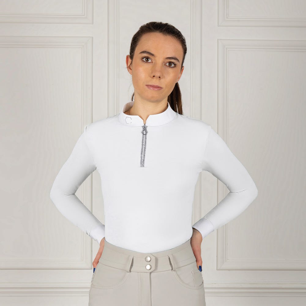 Coldstream Long Sleeve Elrick Show Shirt - Nags Essentials