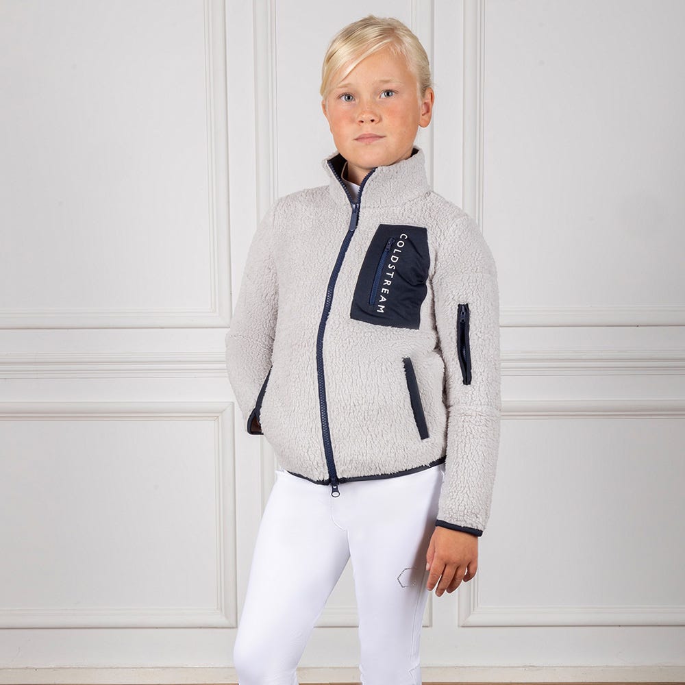 Coldstream Next Generation Millfield Teddy Fleece - Frosted Steel - Nags Essentials