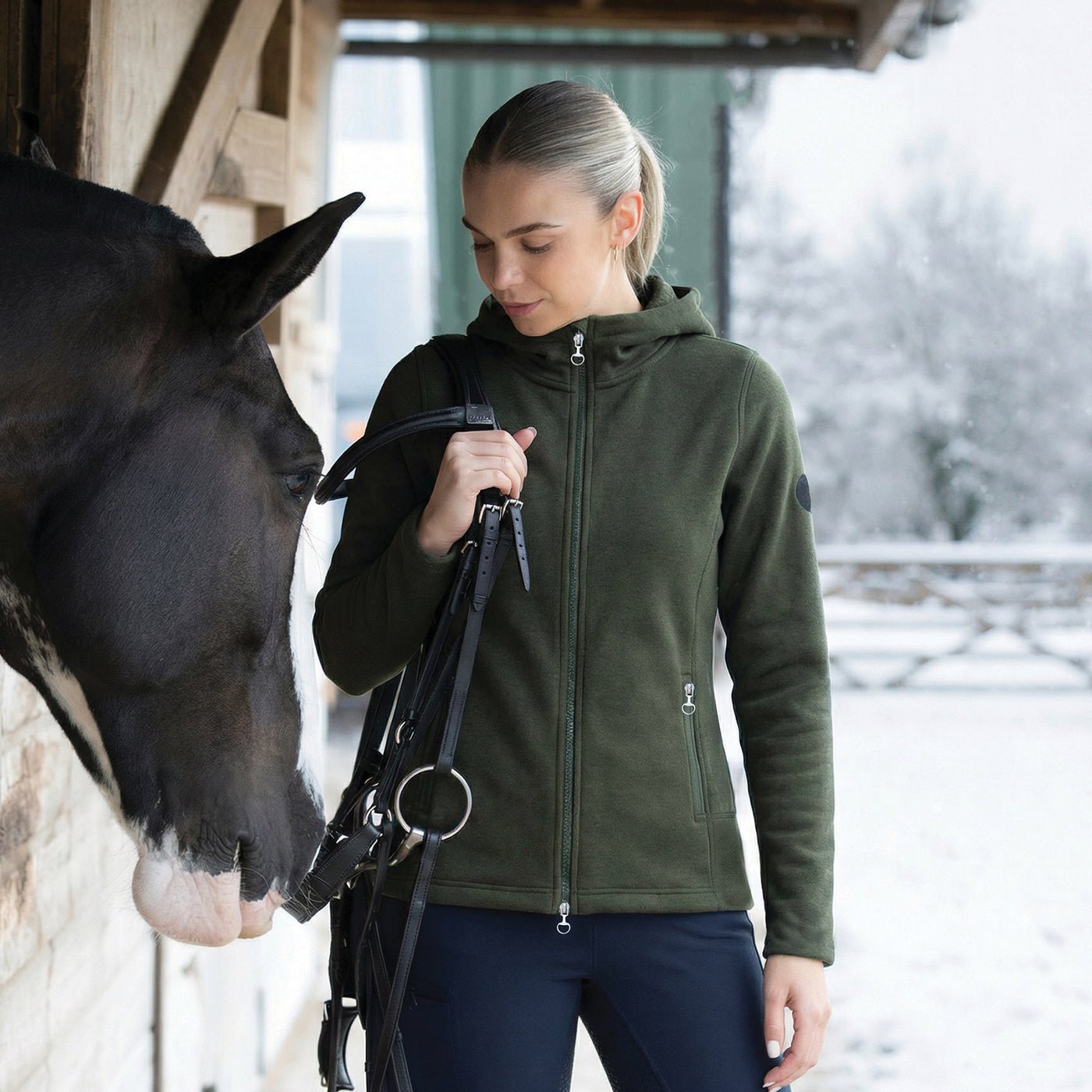 Contour Full Zip Hoodie Alpine - Nags Essentials