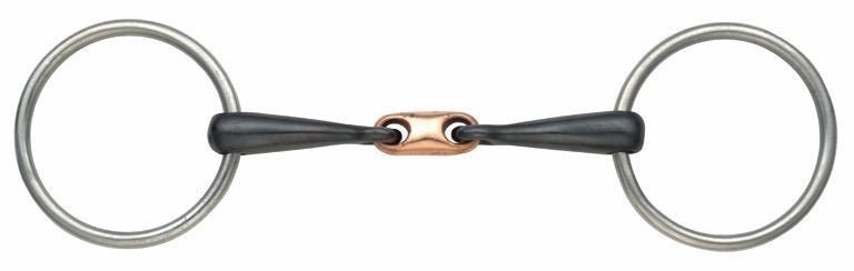 Copper Lozenge Sweet Iron Snaffle - Nags Essentials