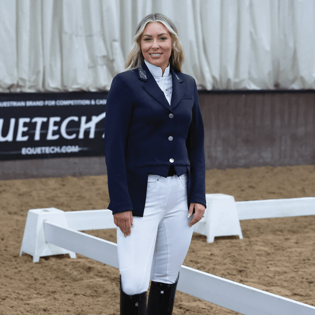 Crystal Cut-Away Dressage Competition Jacket - Nags Essentials