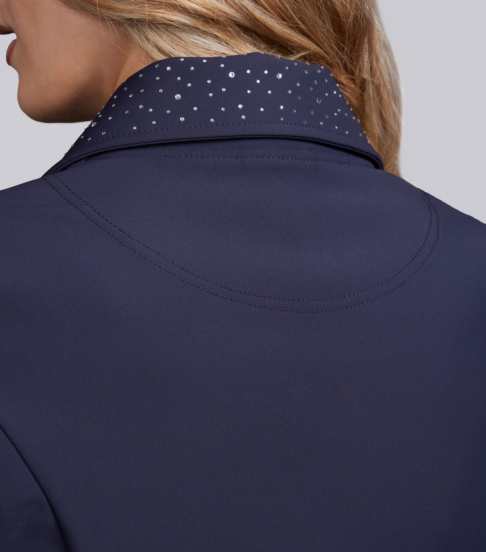 Crystello Womens Competition Jacket - Navy - Nags Essentials