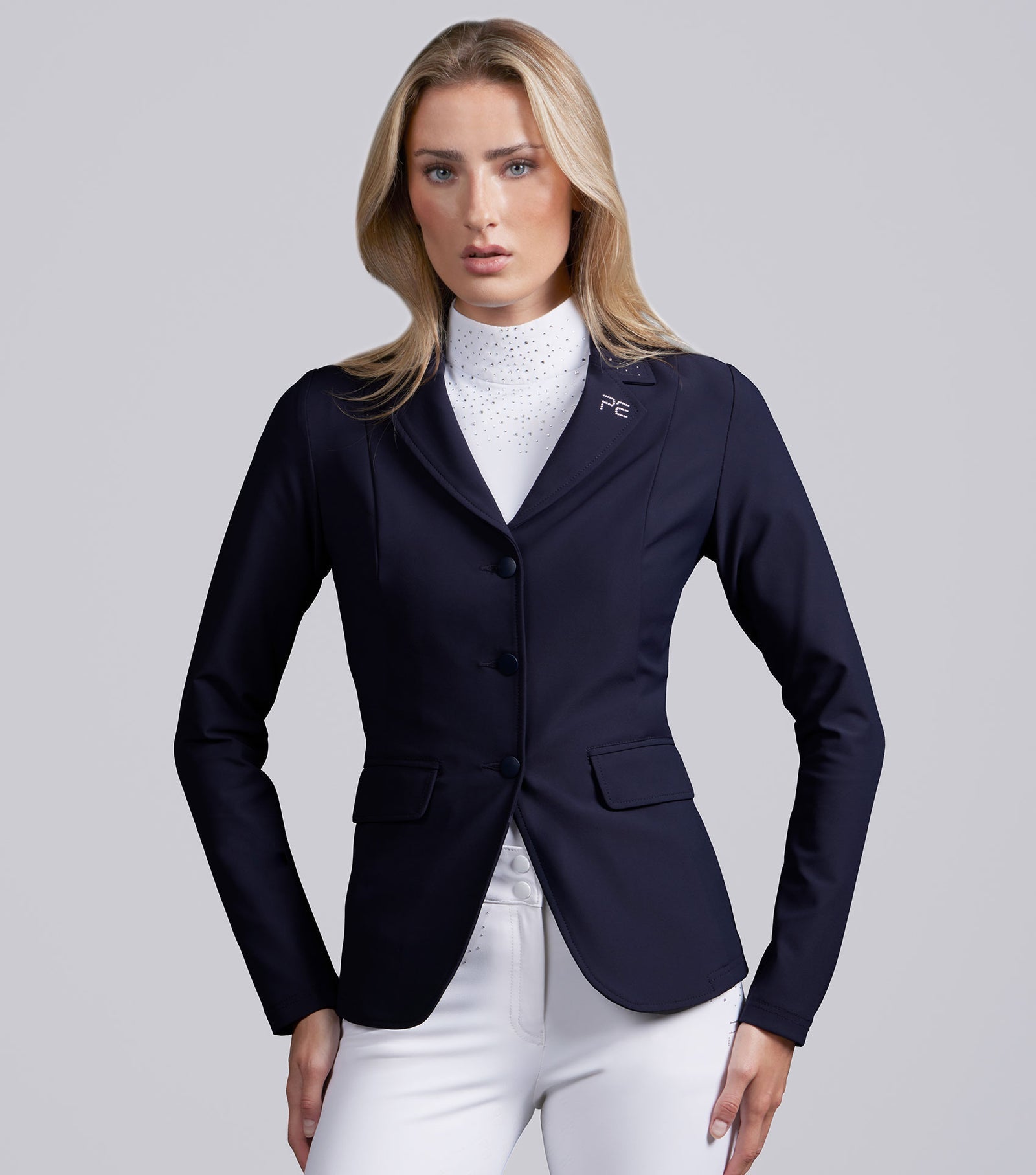 Crystello Womens Competition Jacket - Navy - Nags Essentials