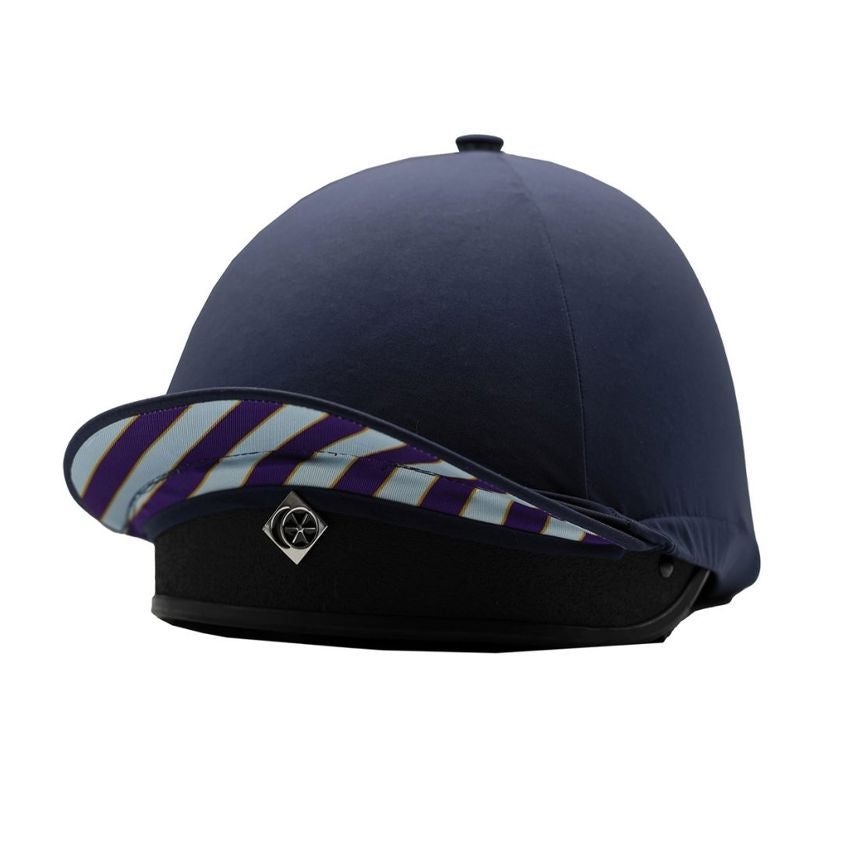 Official Junior Pony Club 2-In-1 Lycra Hat Silk