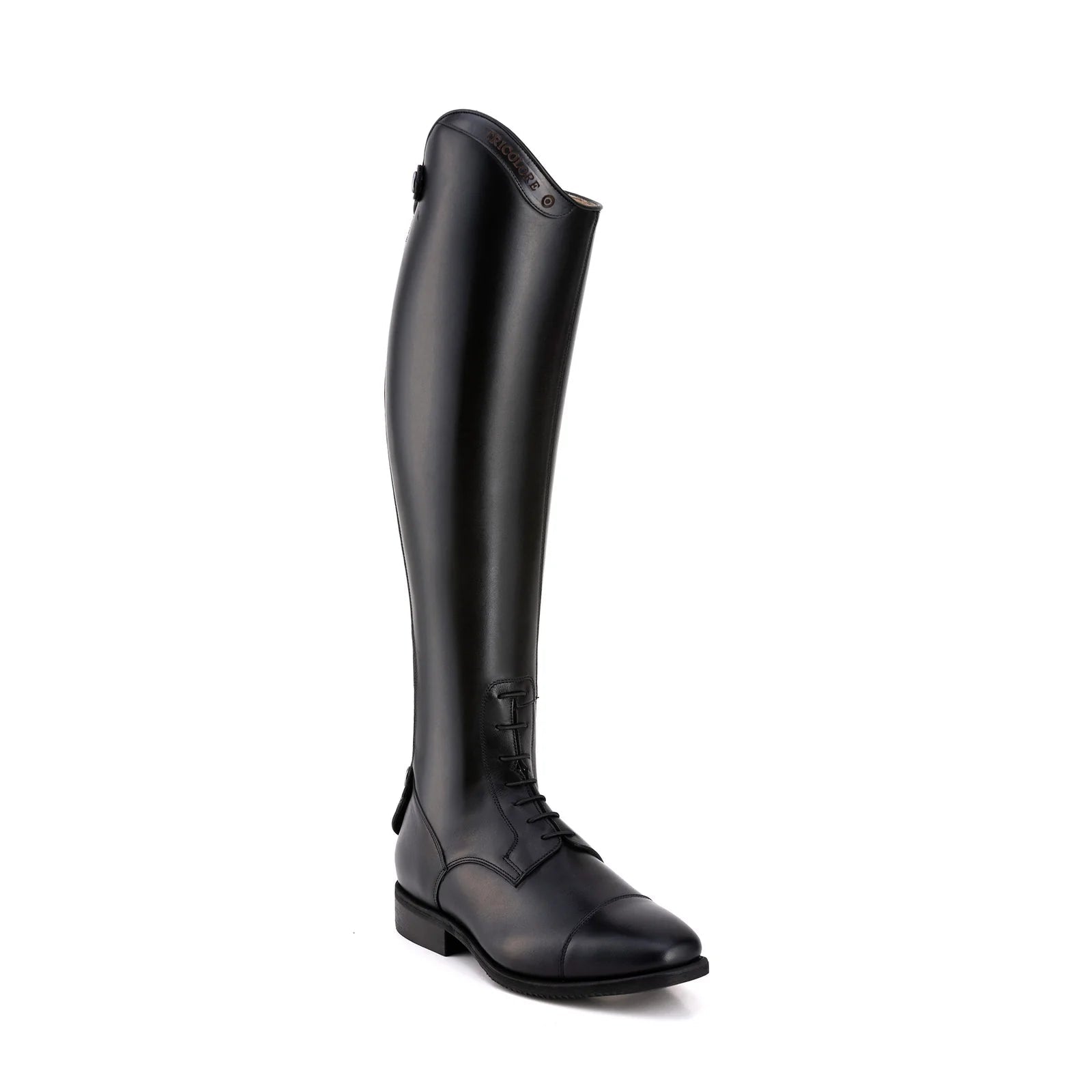 DeNiro Italo Black Field Leather Riding Boots - Medium Short (MC) - Nags Essentials