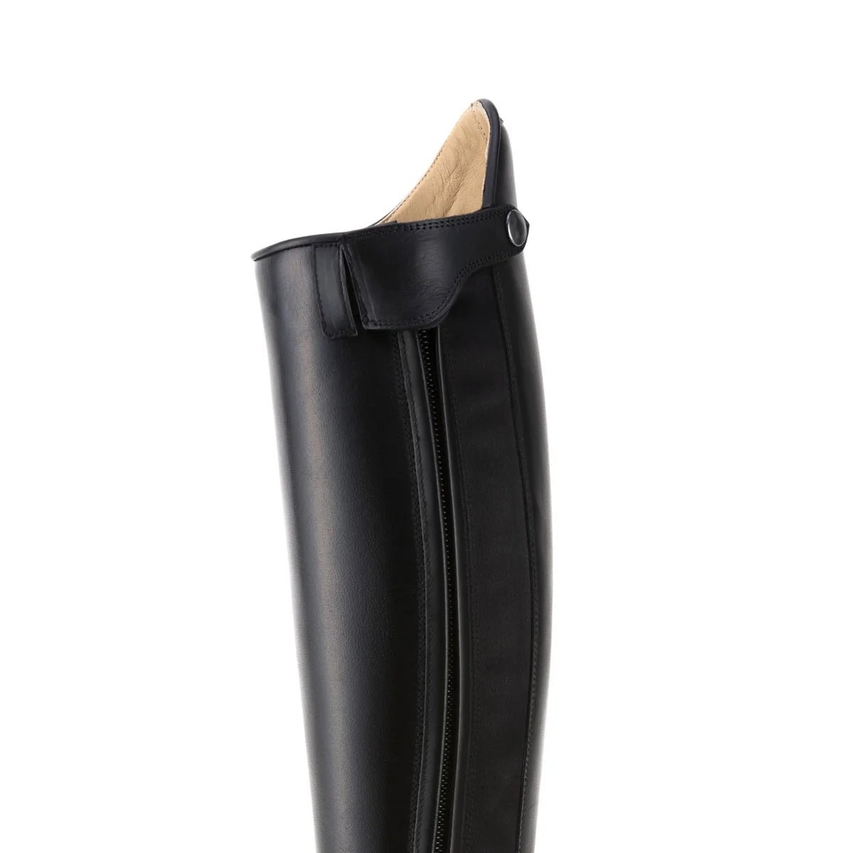 DeNiro Italo Black Field Leather Riding Boots - Medium Short (MC) - Nags Essentials