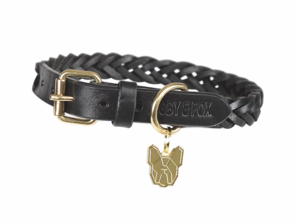 Digby & Fox Plaited Dog Collar - Nags Essentials