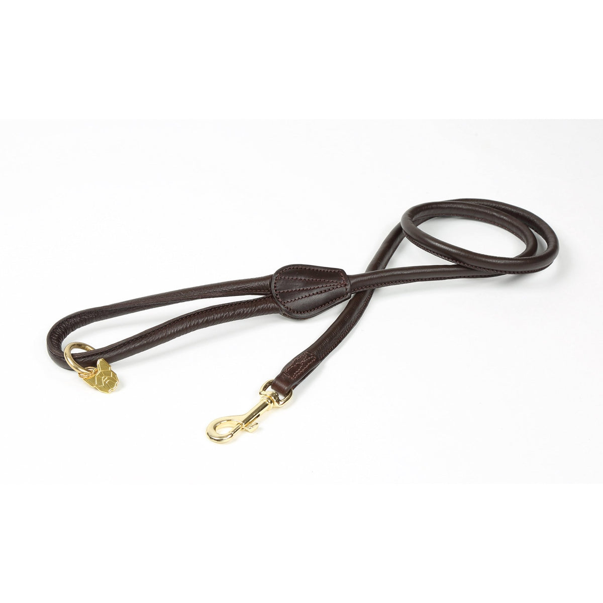 Digby & Fox Rolled Leather Dog Lead - Nags Essentials