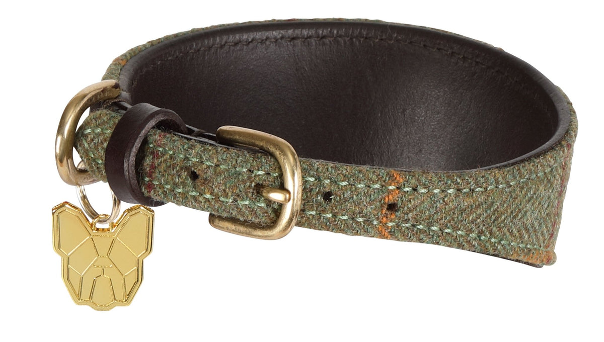 Digby & Fox Tweed Greyhound Collar - Nags Essentials