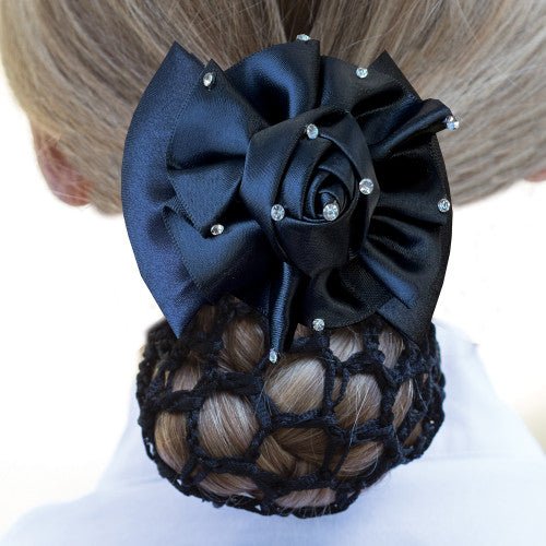 Dressage Rosette Ribbon Bow & Net - Nags Essentials