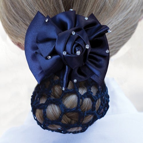 Dressage Rosette Ribbon Bow & Net - Nags Essentials