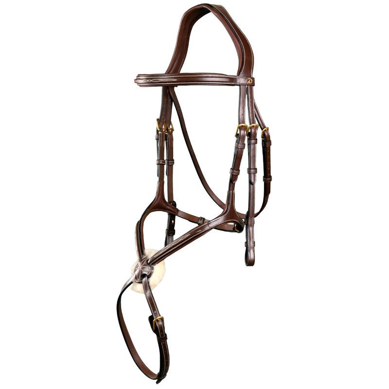 Dyon Collection Bridle with Grackle Noseband - Nags Essentials
