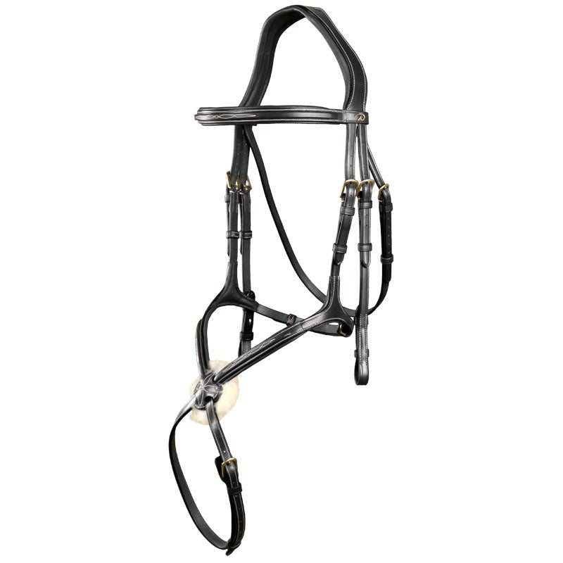 Dyon Collection Bridle with Grackle Noseband - Nags Essentials