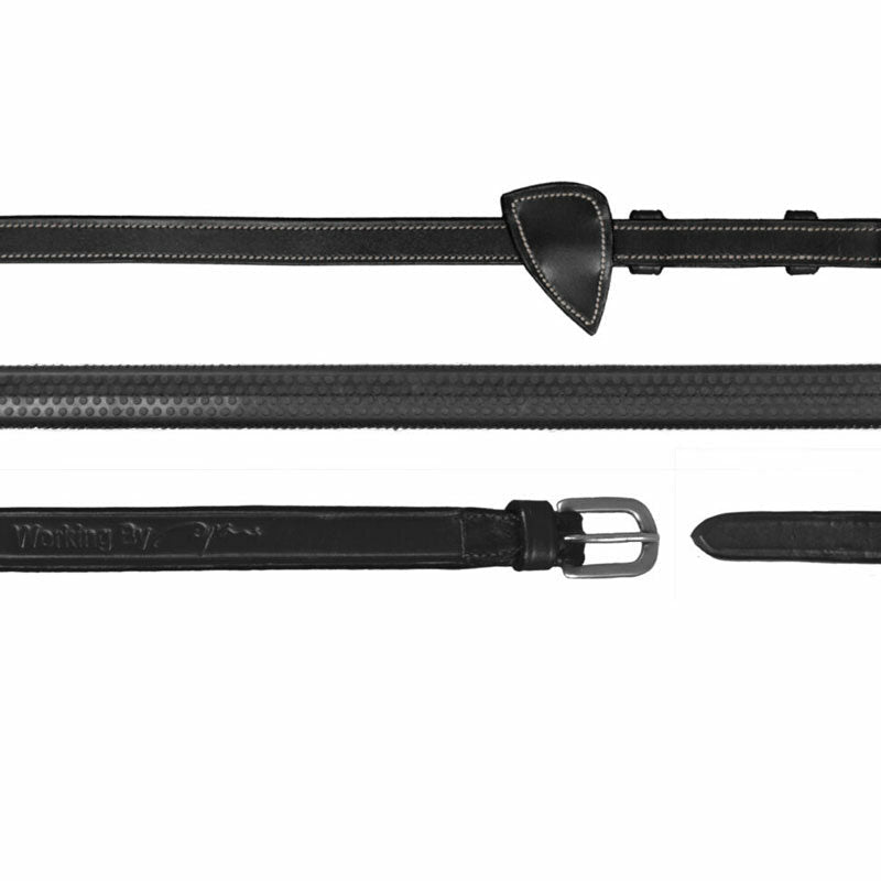 Dyon Working Collection 1/2 Inch Rubber Reins - Nags Essentials