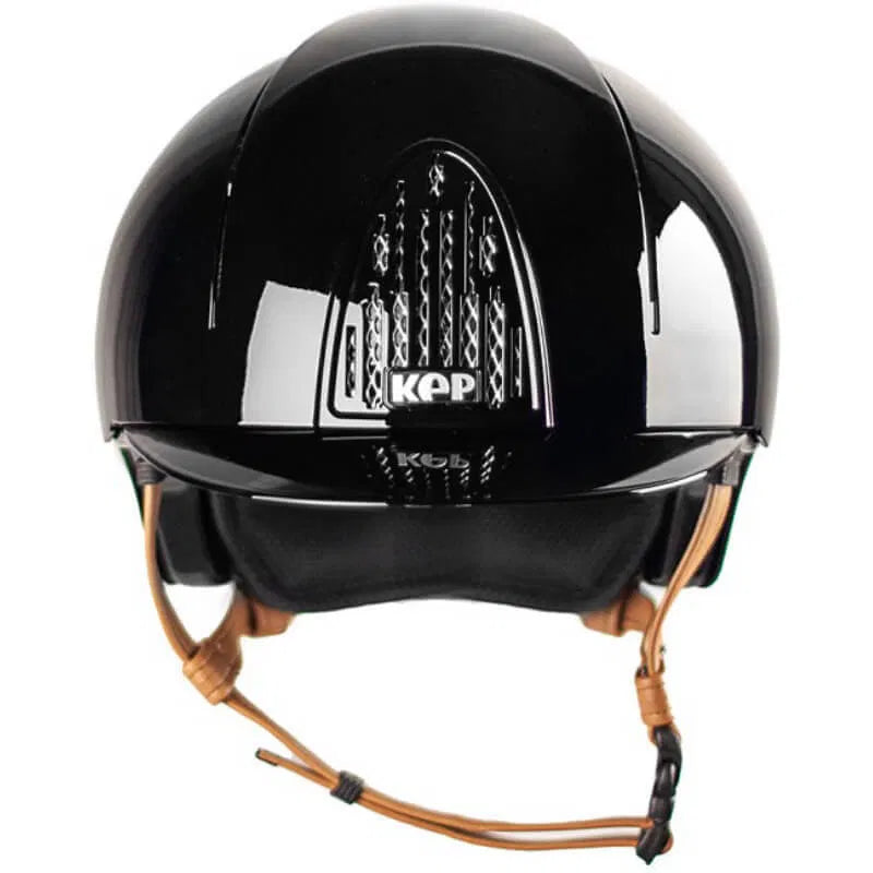 KEP Smart Polish Standard Peak Black with Tan Harness