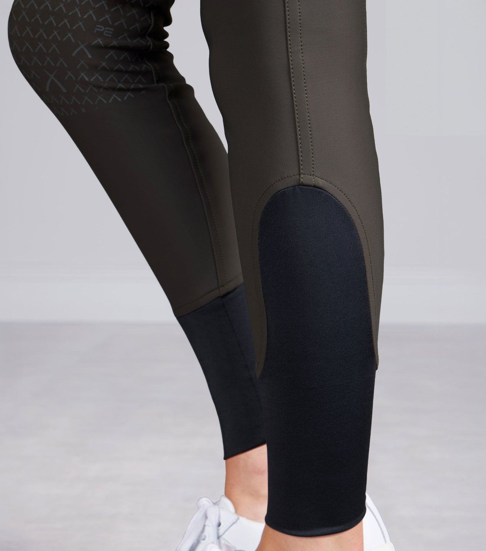 Elixir Womens Gel Full Seat Riding Breeches Mosswood