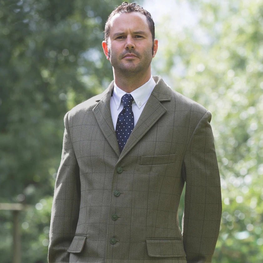 Equetech Mens Foxbury Tweed Riding Jacket - Nags Essentials