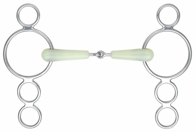 Equikind Three Ring Jointed Dutch Gag - Nags Essentials