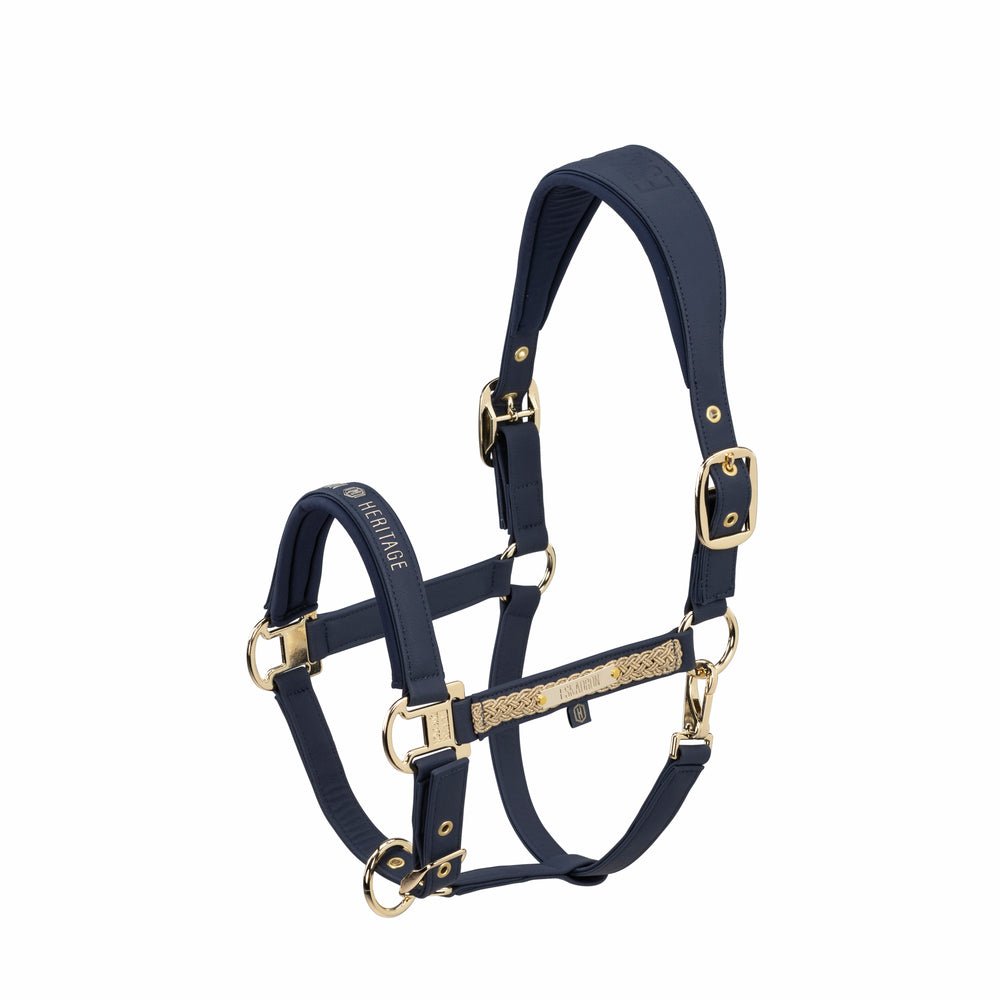 Eskadron Heritage Faux Leather Double Pin Headcollar - Nags Essentials
