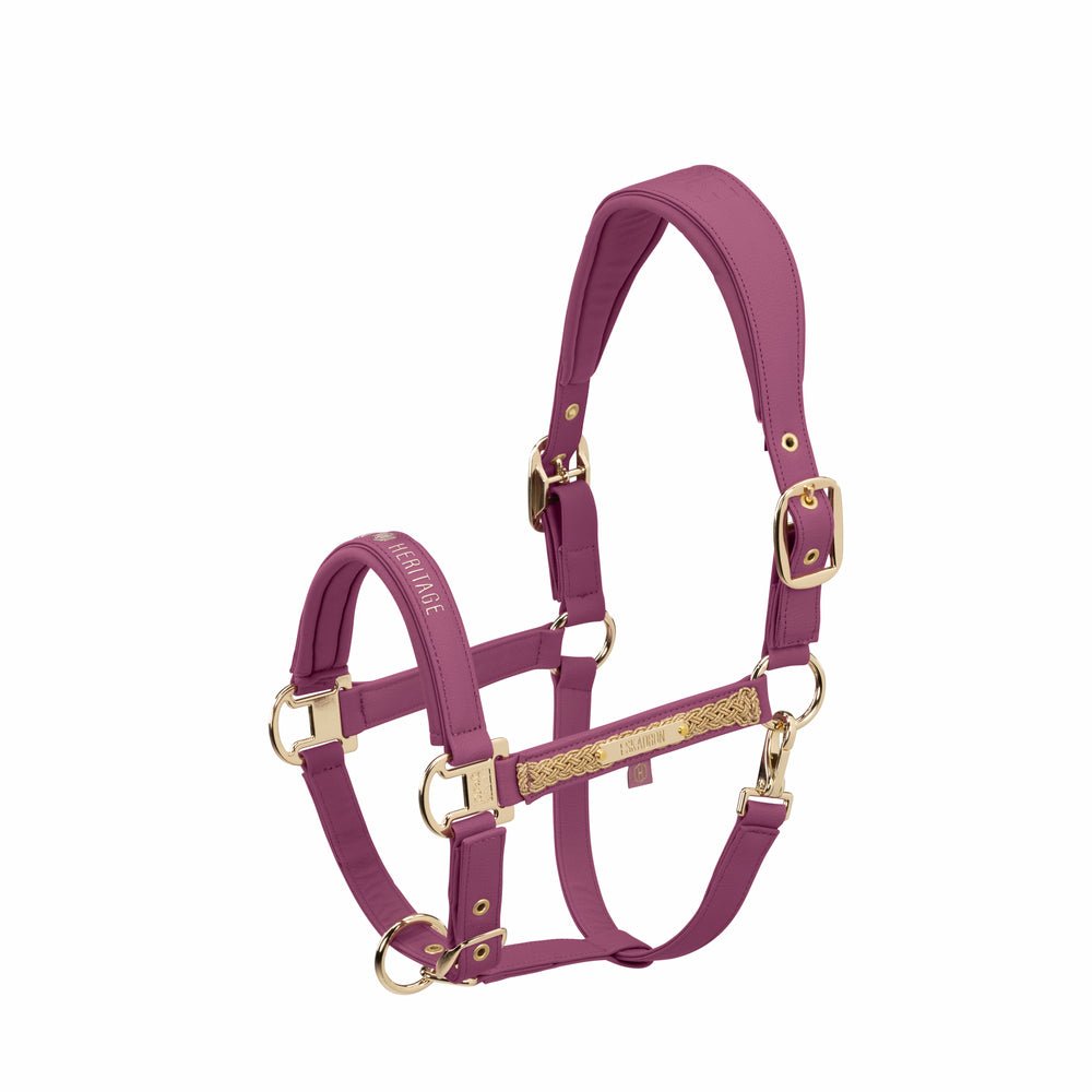 Eskadron Heritage Faux Leather Double Pin Headcollar - Nags Essentials